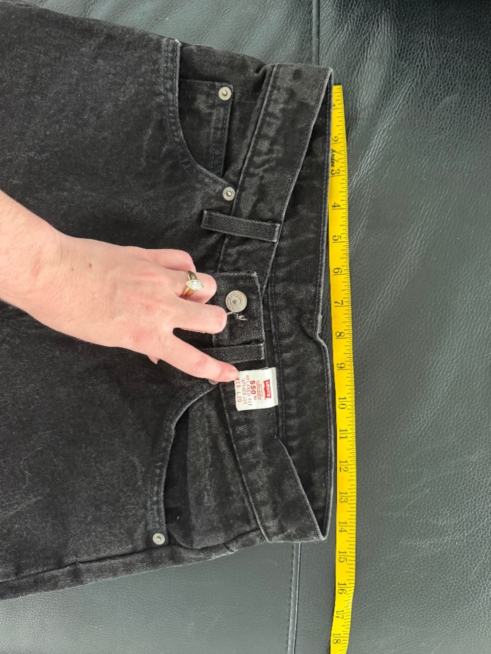 Vintage 550 black Levi’s